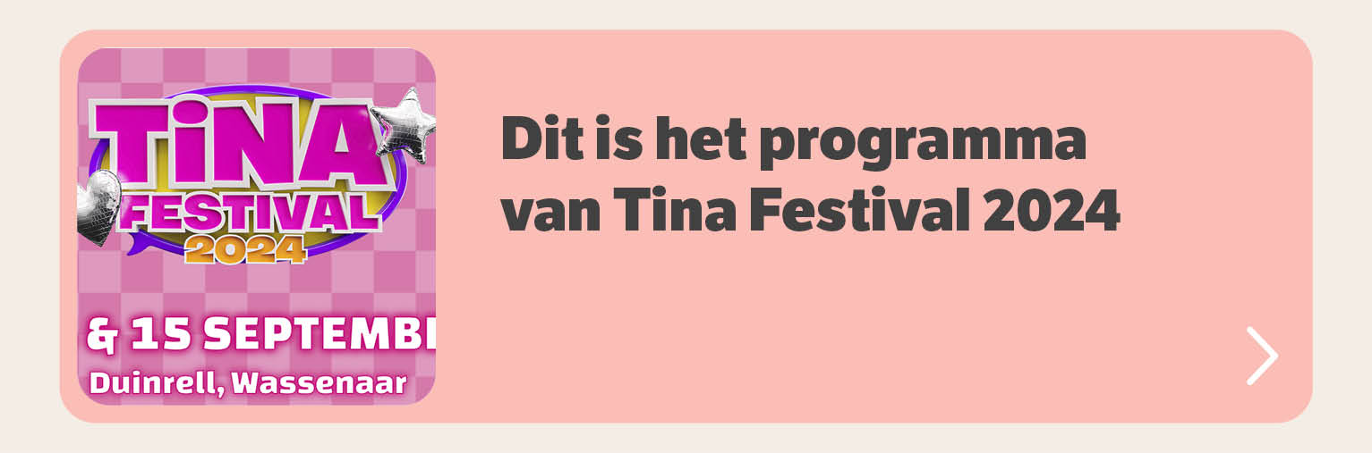 Dit is het programma van Tina Festival 2024