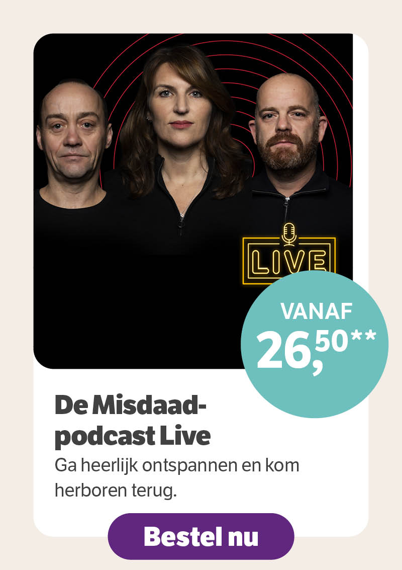 De Misdaadpodcast Live