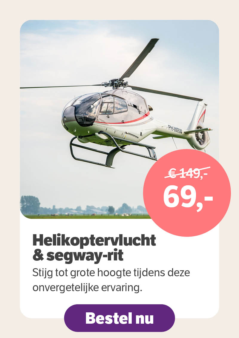 Helikoptervlucht & segway-rit