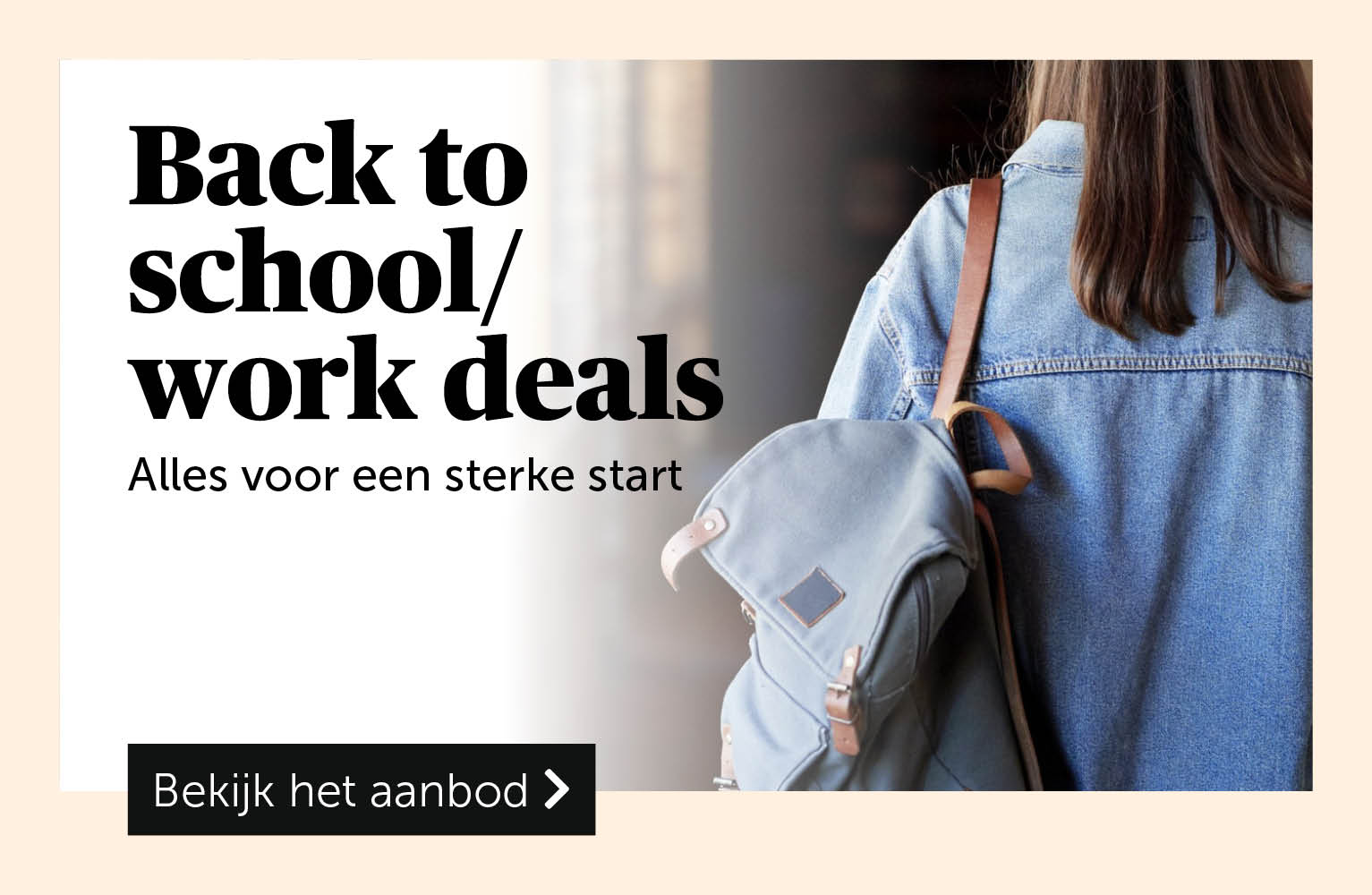 Back to school/work deals