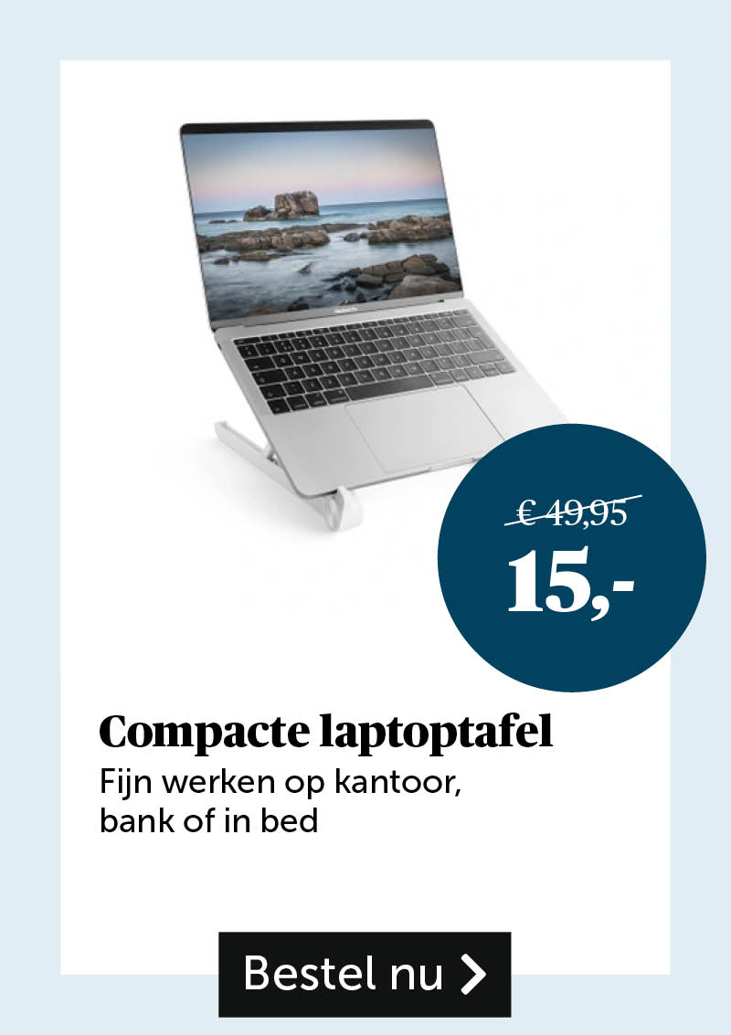 Compacte laptoptafel