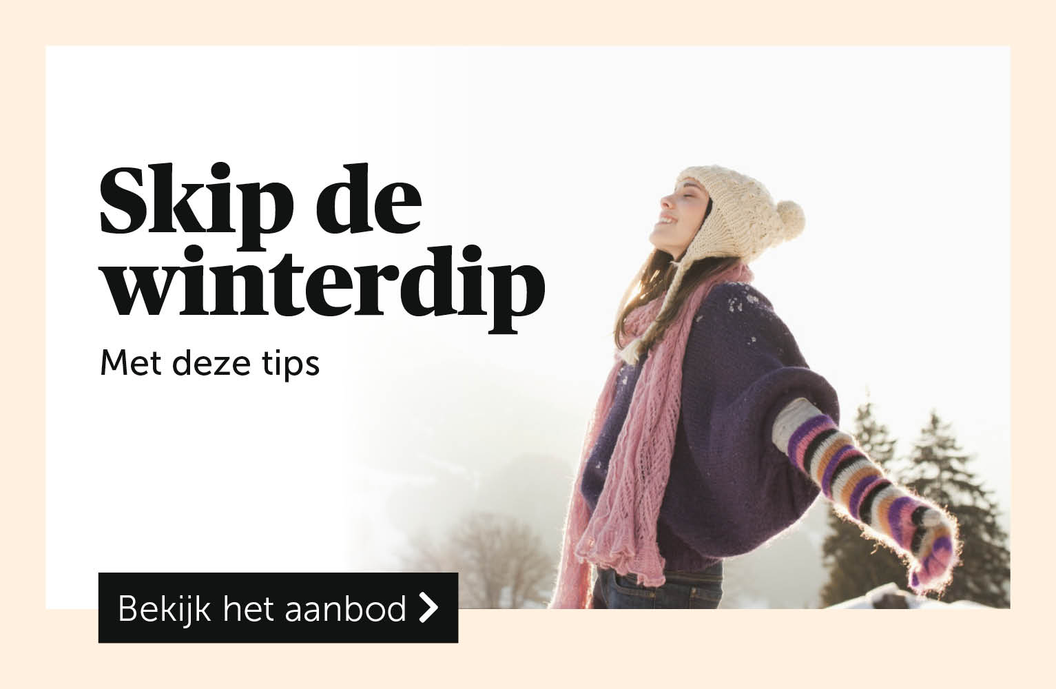 Skip de winterdip