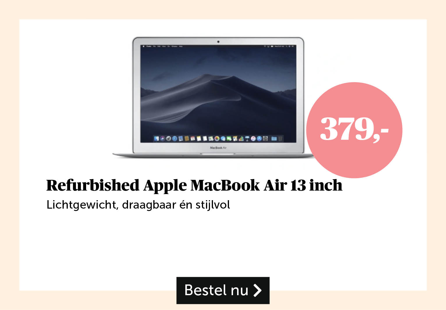 Refurbished Apple MacBook Air 13 inch