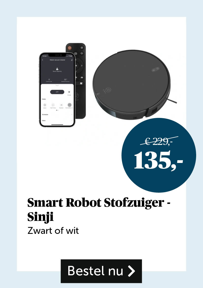 Smart Robot - Stofzuiger - Sinji