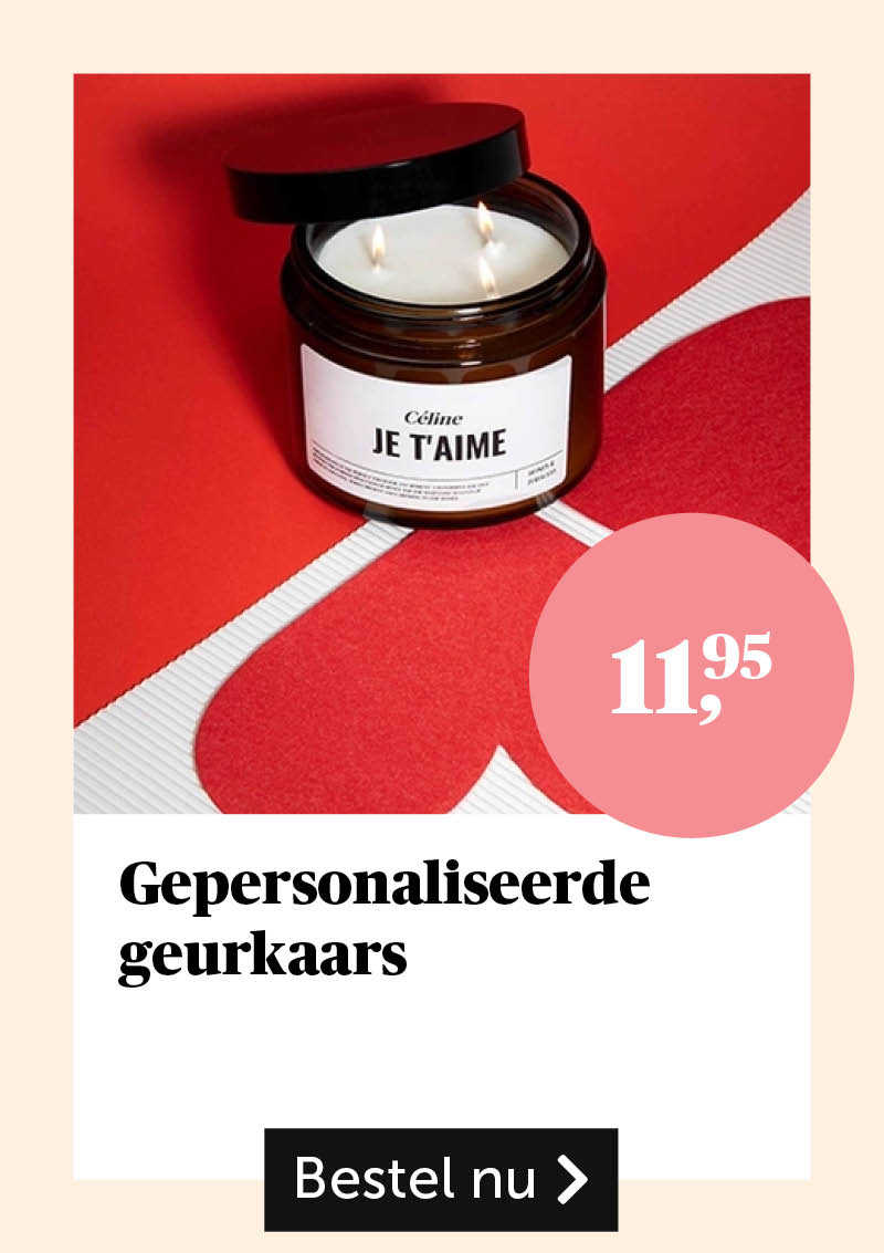 Gepersonaliseerde geurkaars