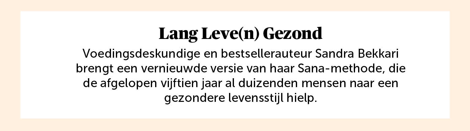 Gezond leven