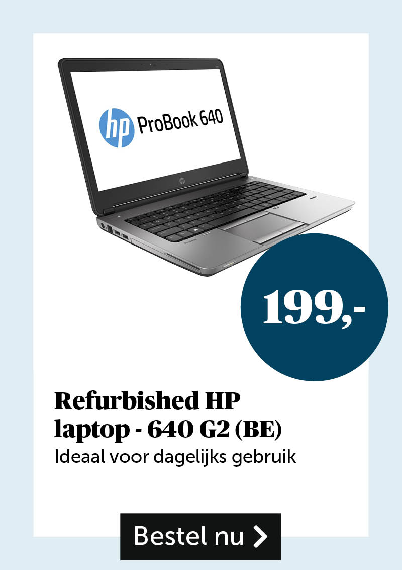 Refurbished HP laptop - 640 G2