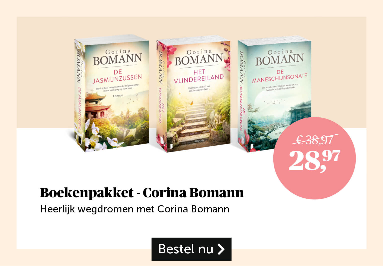 Boekenpakket - Corina Bomann