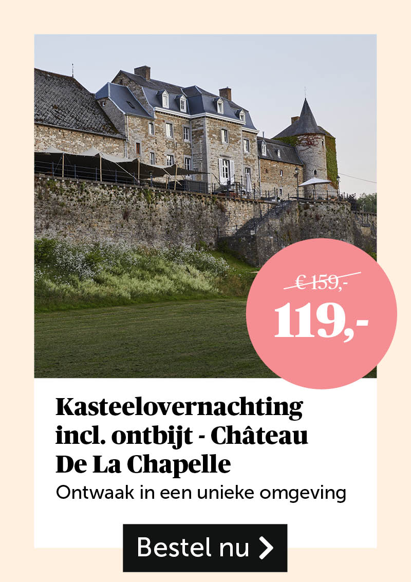 Kasteelovernachting incl. ontbijt - Château De La Chapelle