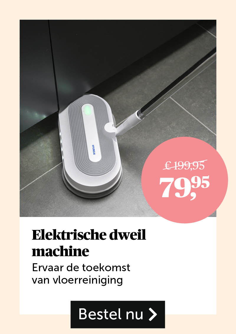 Elektrische dweil machine