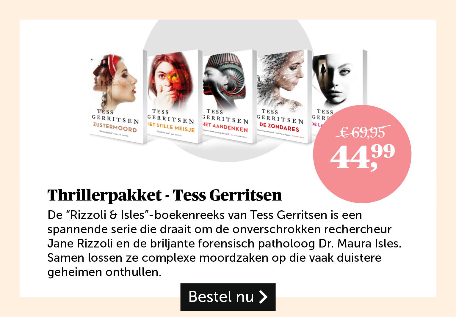 Thrillerpakket - Tess Gerritsen