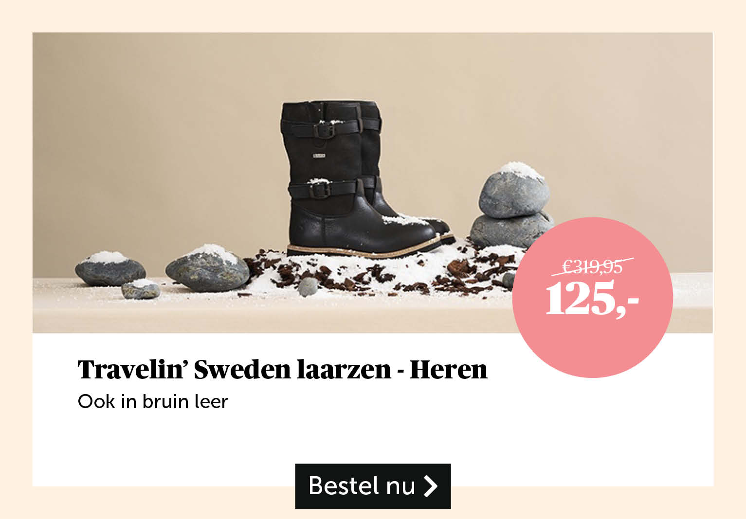 Travelin' Sweden laarzen - Heren