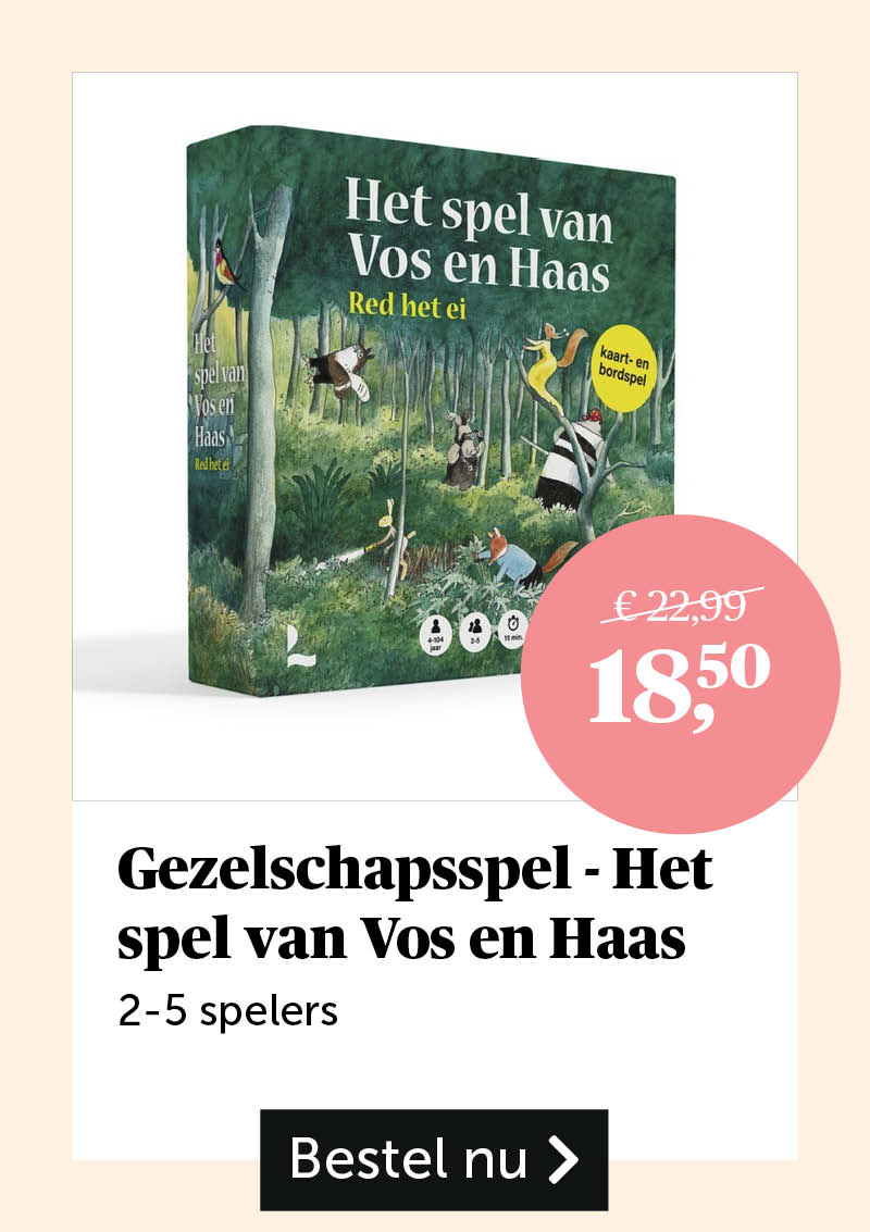 Gezelschapsspel - Het spel van Vos en Haas