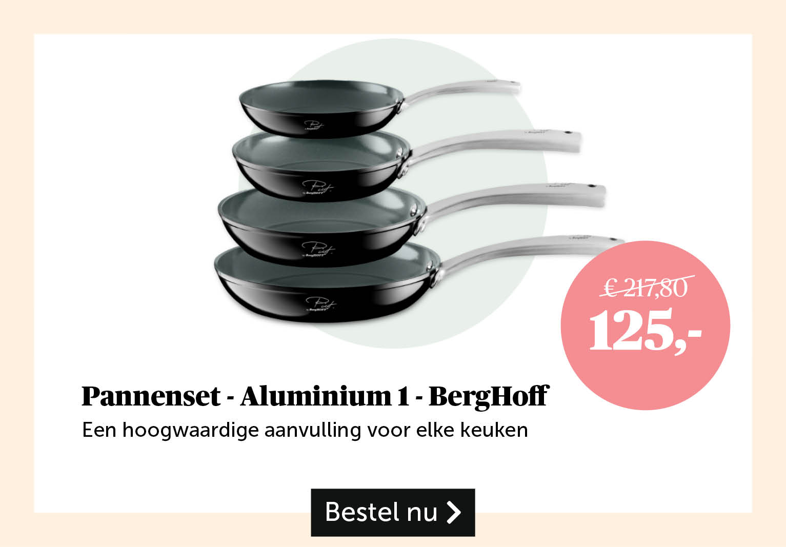 Pannenset - Aluminium 1 - Berghoff