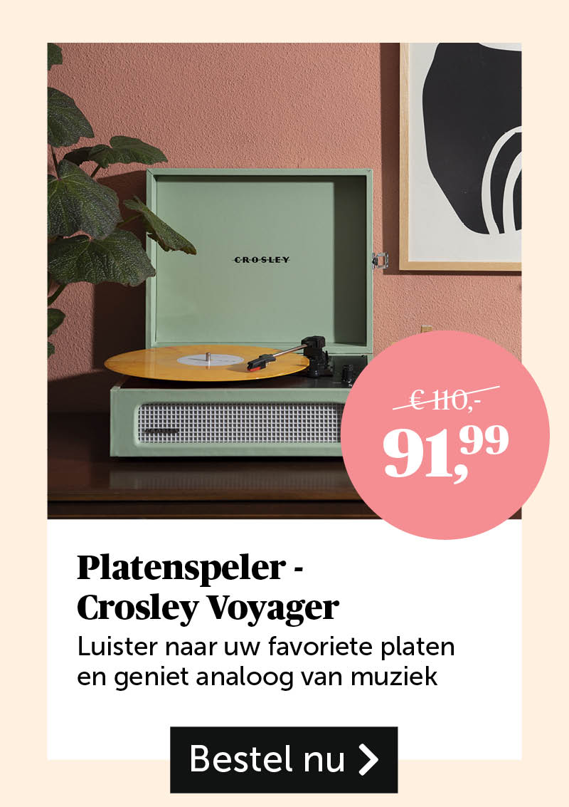 Platenspeler - Crosley Voyager