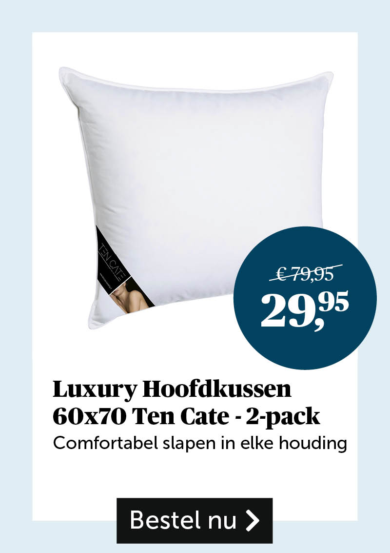 Luxury Hoofdkussen 60x70 Ten Cate - 2-pack