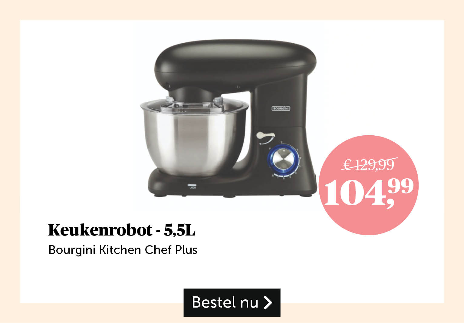 Keukenrobot - 5,5L