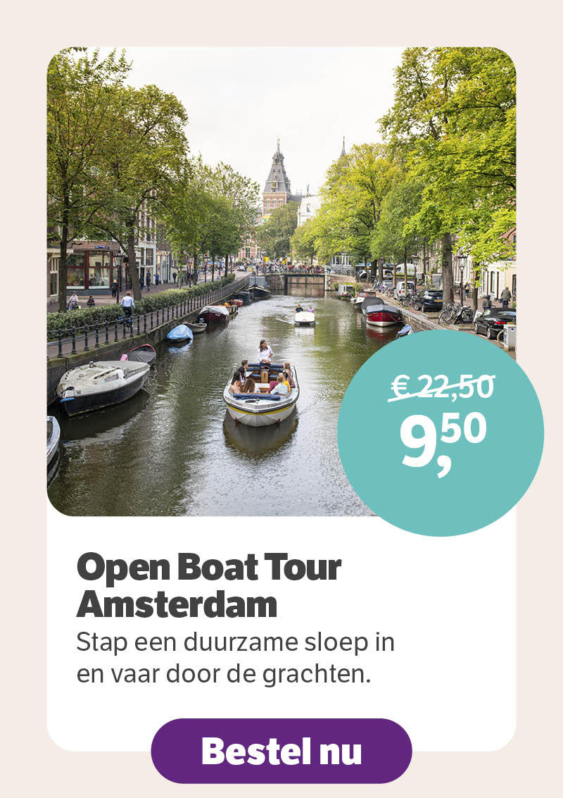 Open Boat Tour Amsterdam