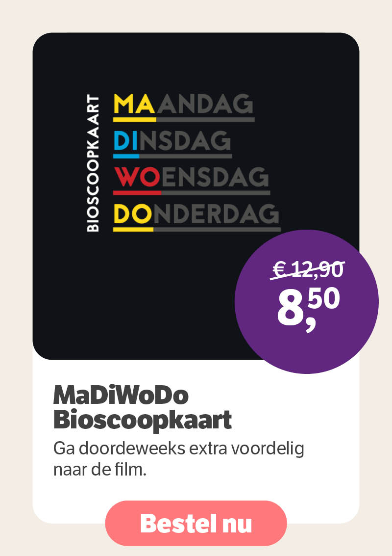 MaDiWoDo Bioscoopkaart