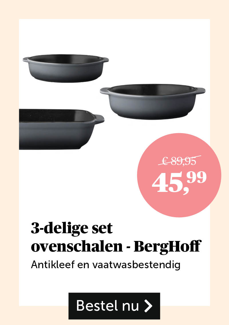 3-delige set ovenschalen - BergHoff