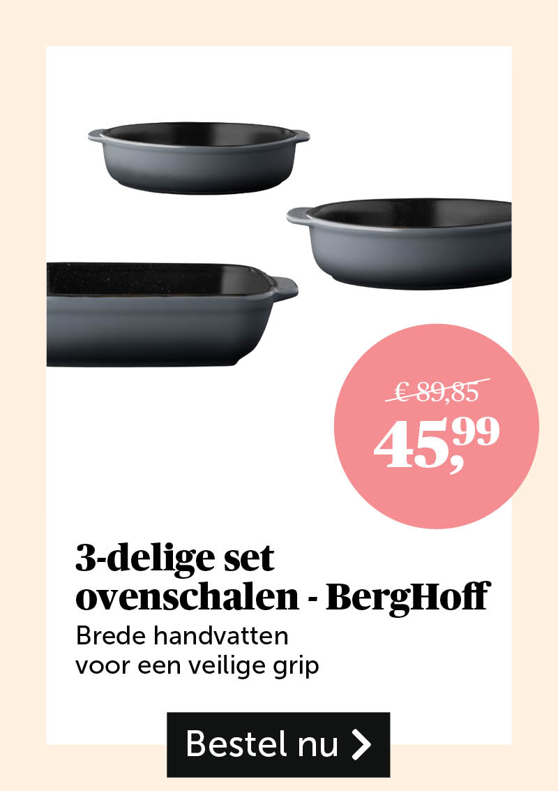 3-delige set ovenschalen - BergHoff