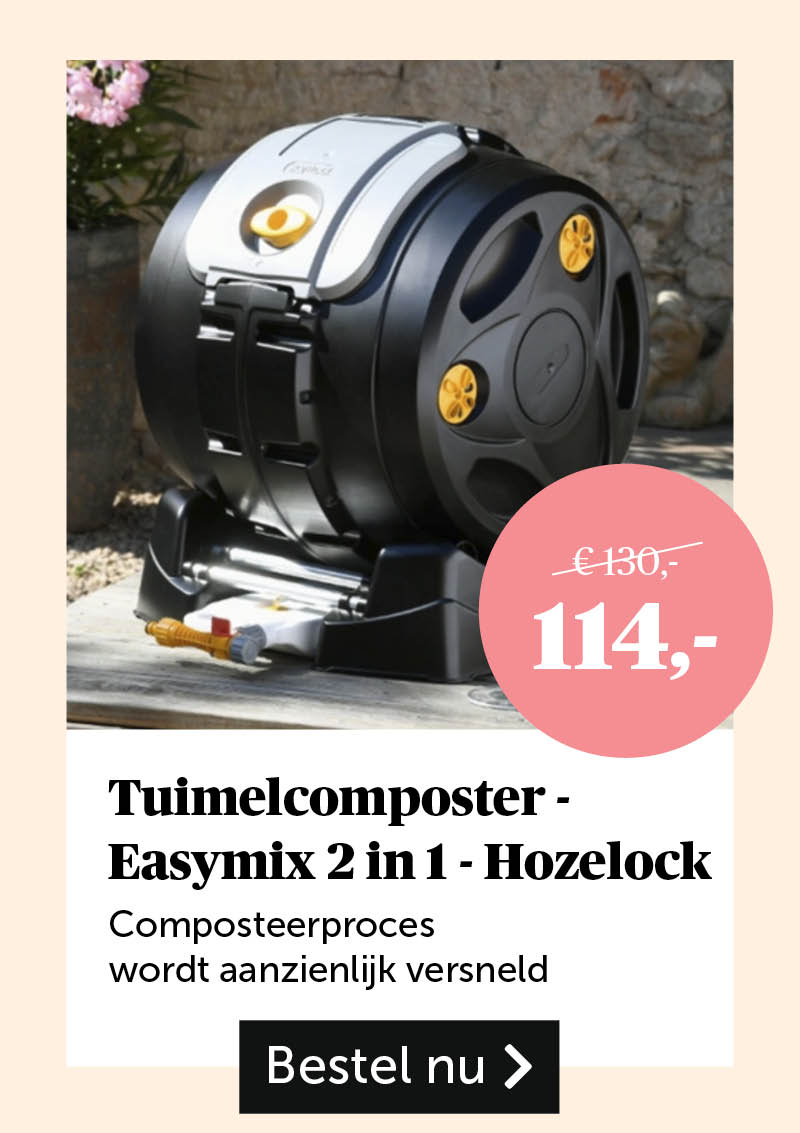 Tuimelcomposter - Easymix 2 in 1 - Hozelock