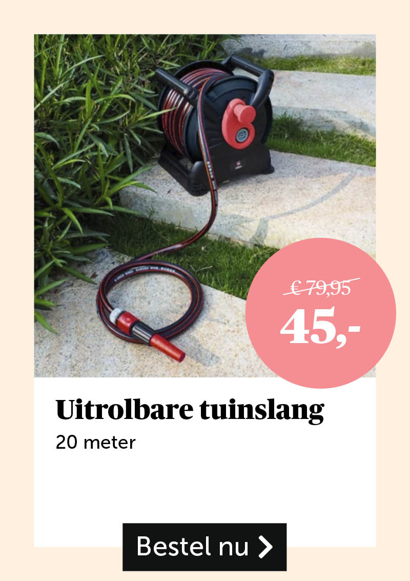 Uitrolbare tuinslang