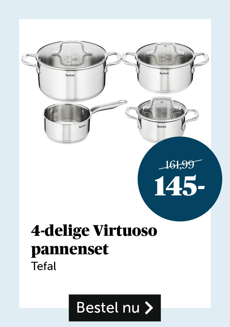 4-delige Virtuoso pannenset