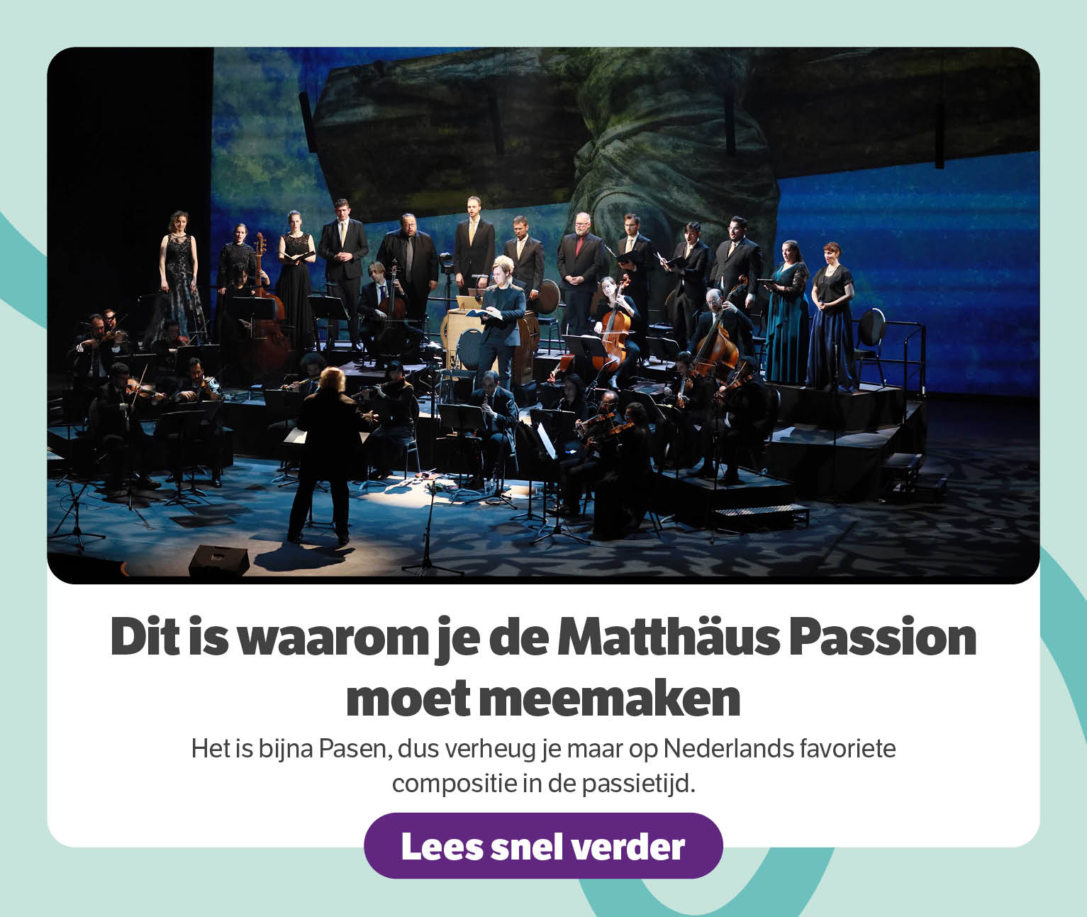 Beleef de Matthäus Passion