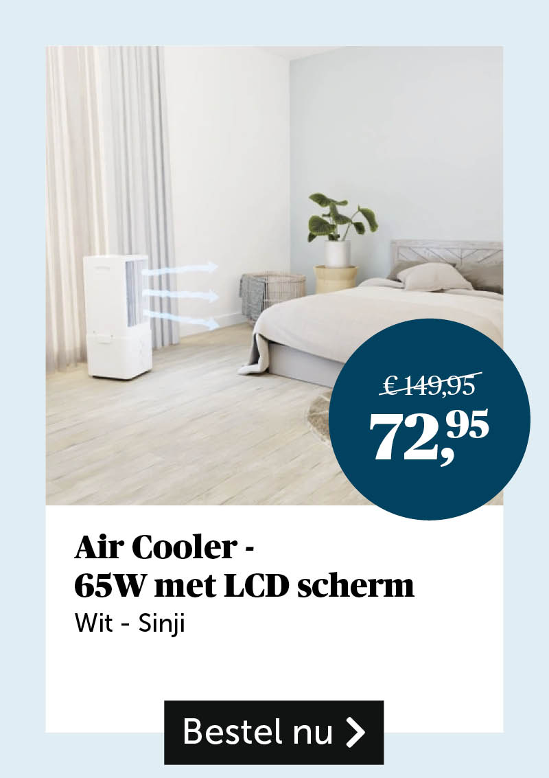 Air Cooler - 65W met LCD scherm