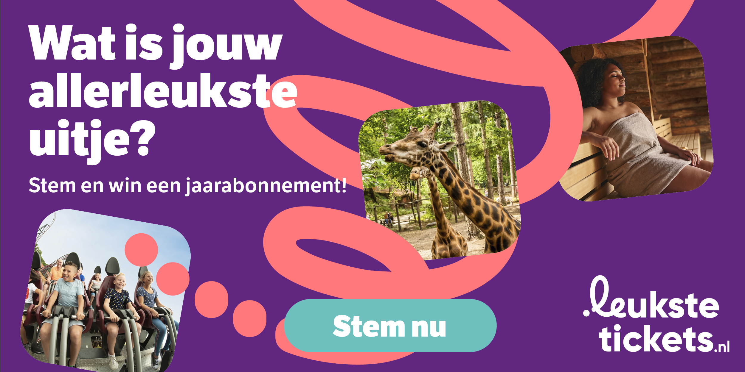 Leukstetickets leukste uitje verkiezing