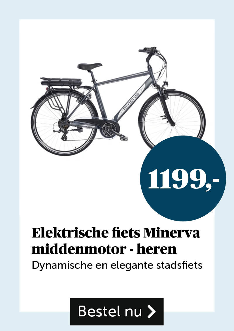 Elektrische fiets middenmotor - heren