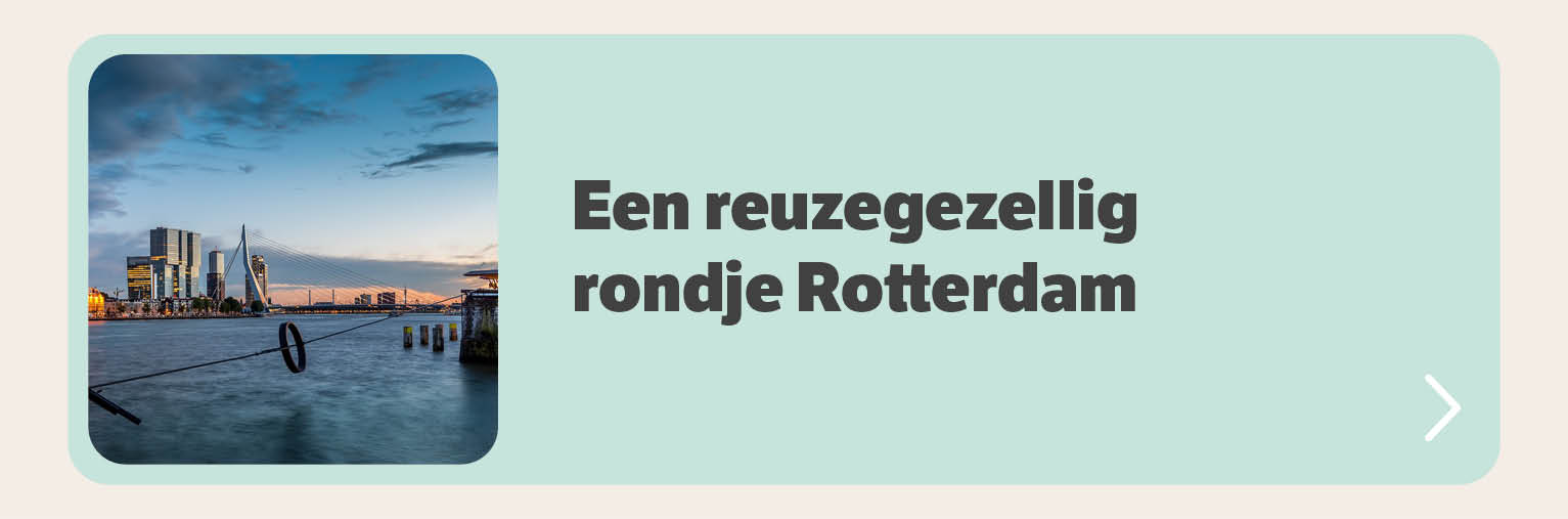 Een reuzegezellig rondje Rotterdam