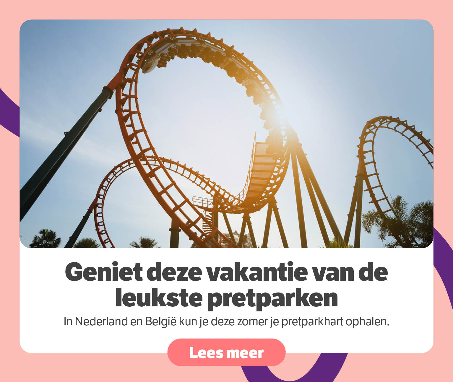 Geniet deze vakantie van de leukste pretparken