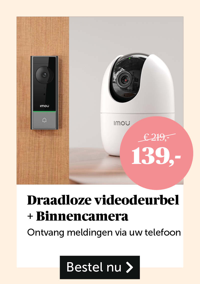 Draadloze videodeurbel