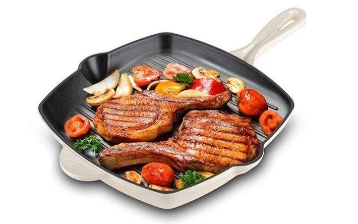 Rosmarino Gietijzeren grillpan 27cm