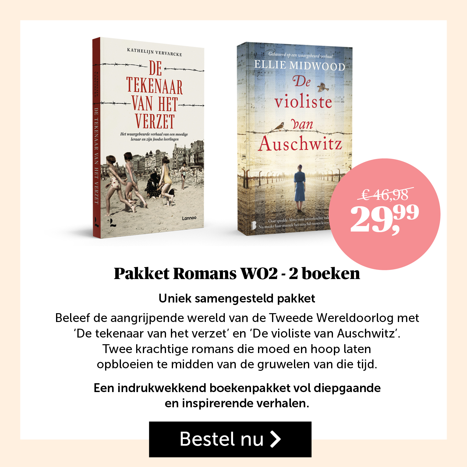 Pakket Romans WO2 - 2 Boeken