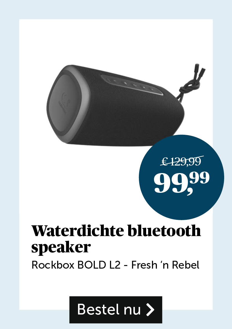 Waterdichte bluetooth speaker