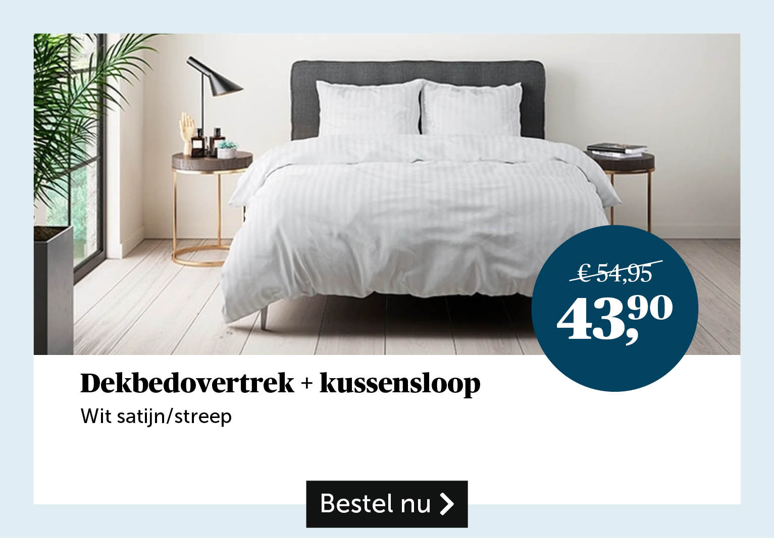 Dekbedovertrek + kussensloop