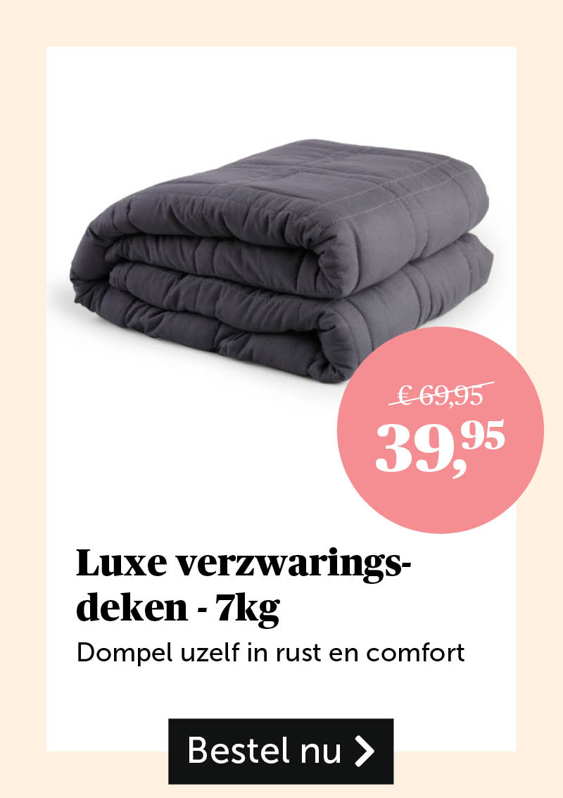 Luxe verzwaringsdeken - 7kg 