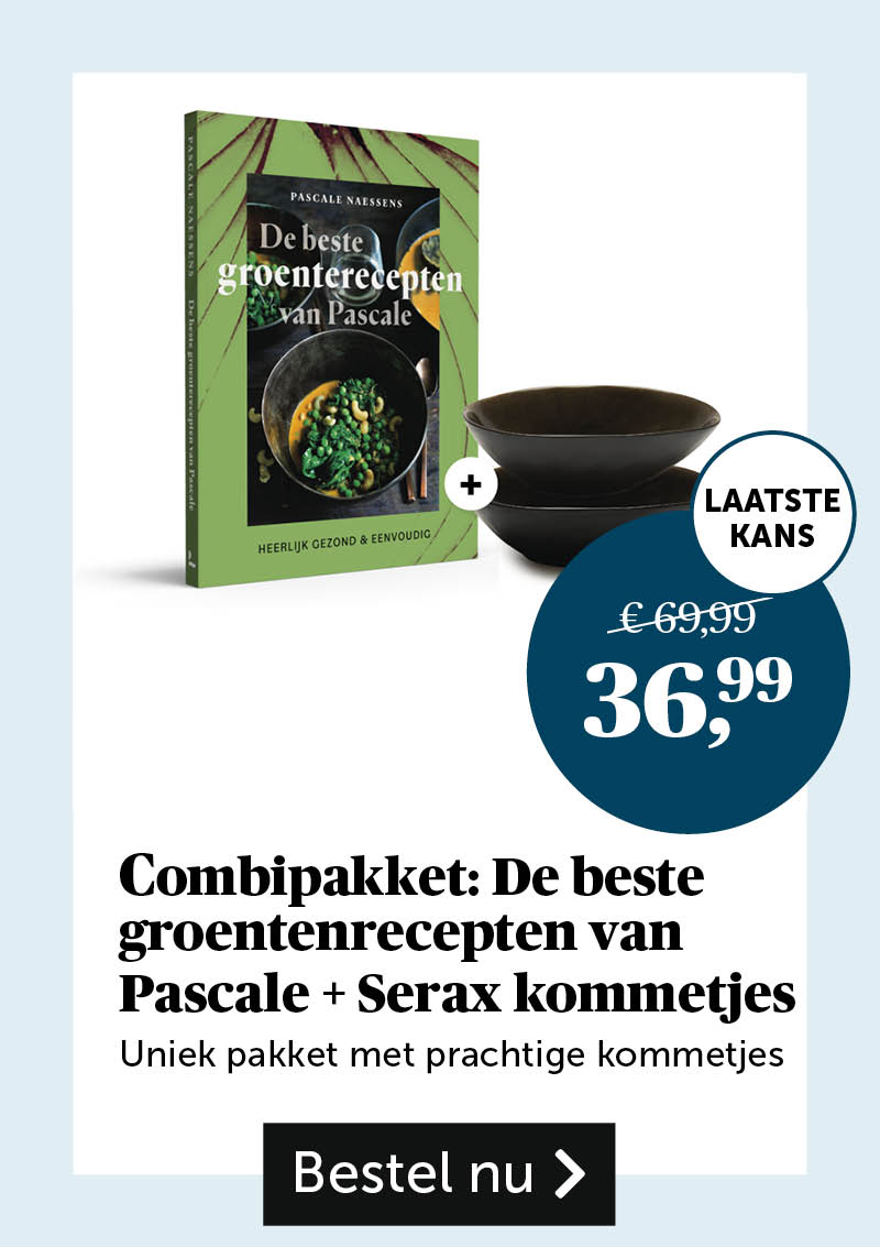 Combipakket: De beste groentenrecepten van Pascale 