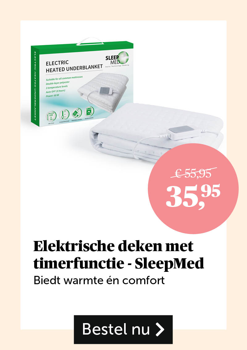 Elektrische deken met timerfunctie - SleepMed