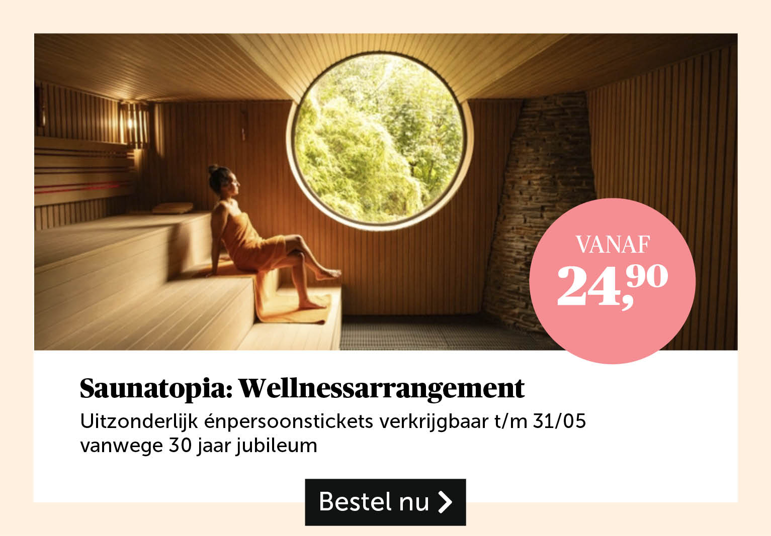 Saunatopia: Wellnessarrangement