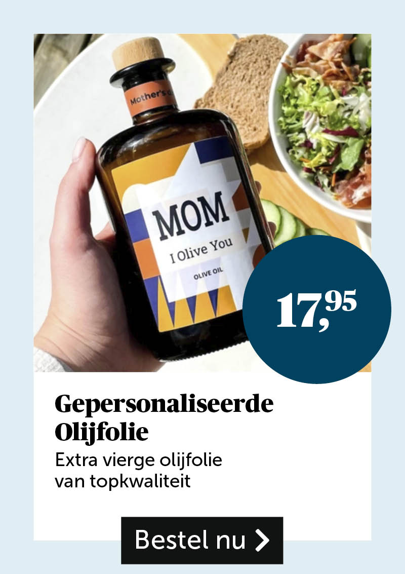 Gerpersonaliseerde olijfolie