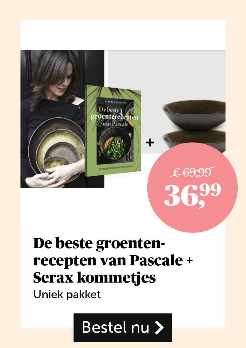 De beste groenten- recepten van Pascale + Serax kommetjes