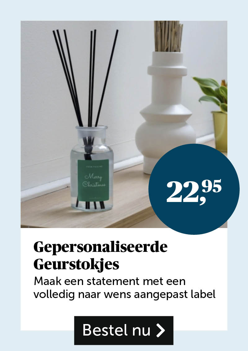 Gerpersonaliseerde geurstokjes