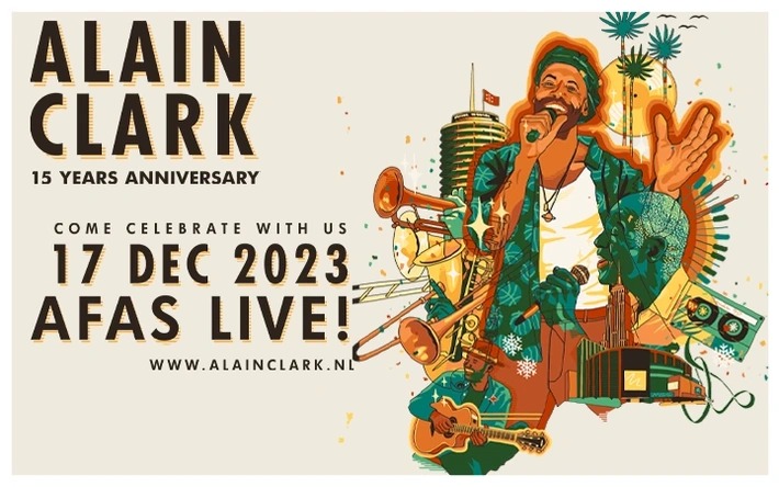 Alain Clark ft. Father & Friends in AFAS Live