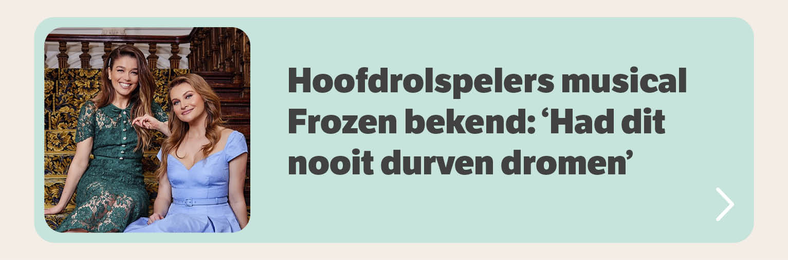 Hoofdrolspelers musical Frozen Bekend: 'Had dit nooit durven dromen'