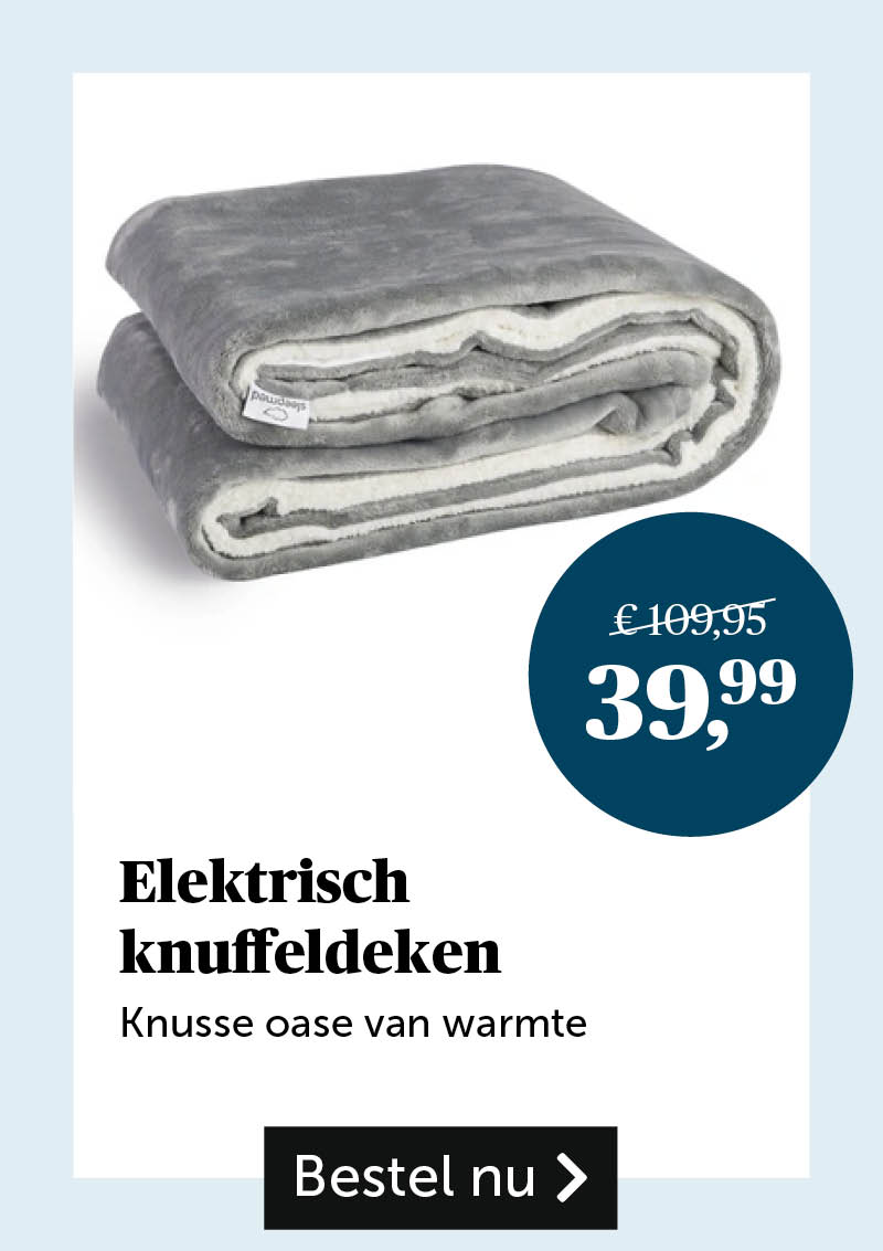 Elektrisch knuffeldeken