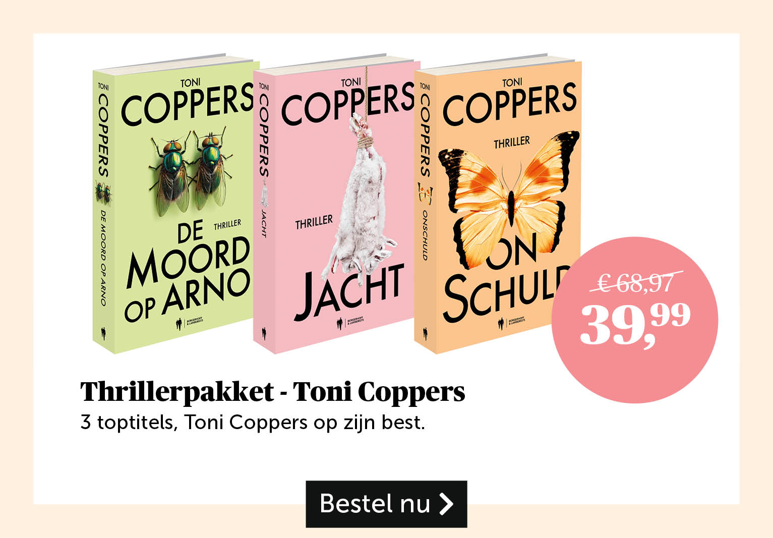 Thrillerpakket - Toni Coppers